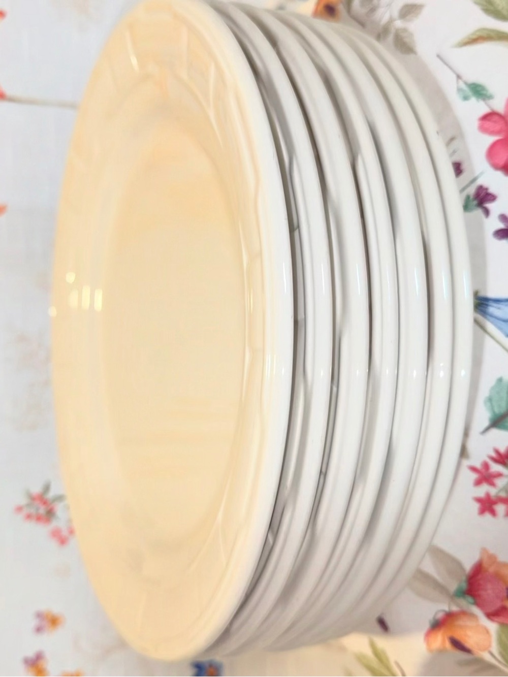 Longaberger Pottery (One) 10” Dinner Plate EUC (7 Available) - Picture 2 of 6